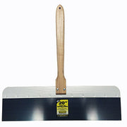 20" Aluminum Back BS Drywall Knife with 16" Wood Handle