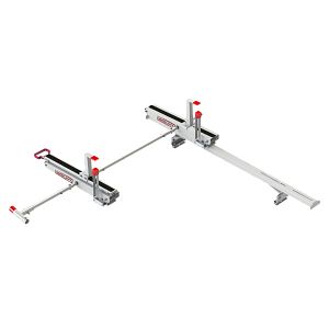 EZGLIDE2 Drop-down Ladder Kit w/Cross Member, Extended, Mid/High-Roof - 2297-3-01