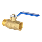 3/4" FIP x 3/4 "MIP Brass Full Port Ball Valve (Lead Free)
