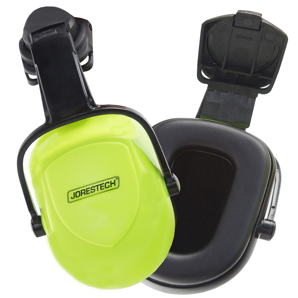 23dB NRR Noise Cancelling Hearing Protection Earmuffs for Slotted Hard Hats