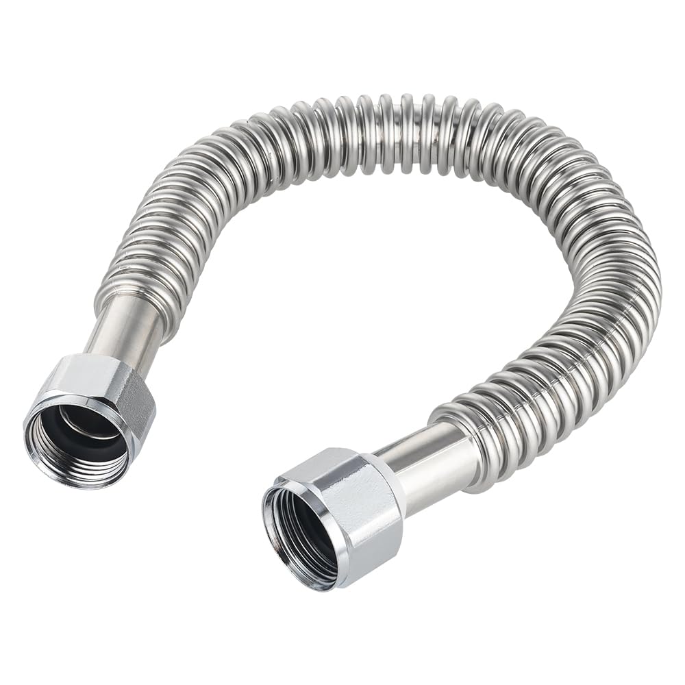 1" FIP x 1" FIP x 24" SS Corrugated Hose