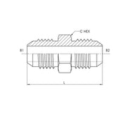 SS-2403-32-32 | 32 MJ - 32 MJ Straight, Stainless Steel