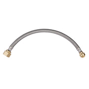 10 Pcs 1/2" Push fit x 3/4" FIP, 24" Flexible Water Heater Connector Hose