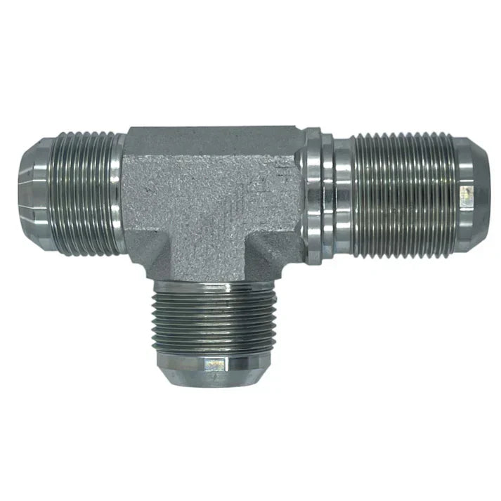 2704-12-12-12-FG | 12 MJ - 12 MJ - 12 MJ Bulkhead Run Tee Forged, Carbon Steel