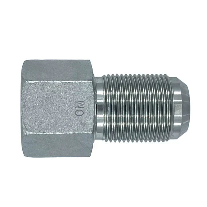 2705-08-08 | 08 FP - 08 MJ Bulkhead Straight, Carbon Steel