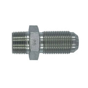 2706-LN-04-02 | 04 MP - 02 MJ Bulkhead Straight w/ Lock nut, Carbon Steel