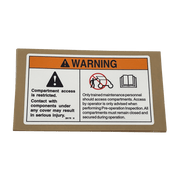 Genie Decal, Warning - Compart Access 28175GT