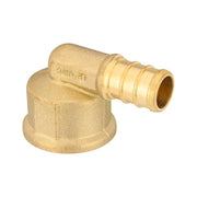30 Pcs PEX-B Crimp 1/2" PEX x 1/2" Female Threaded Elbow (Lead Free)