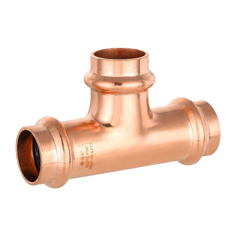 3/4" Press Copper Tee (Lead Free)