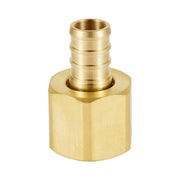 PEX-B Crimp 3/4" PEX x 3/4" Female NPT Brass Swivel Adapter (Lead Free)