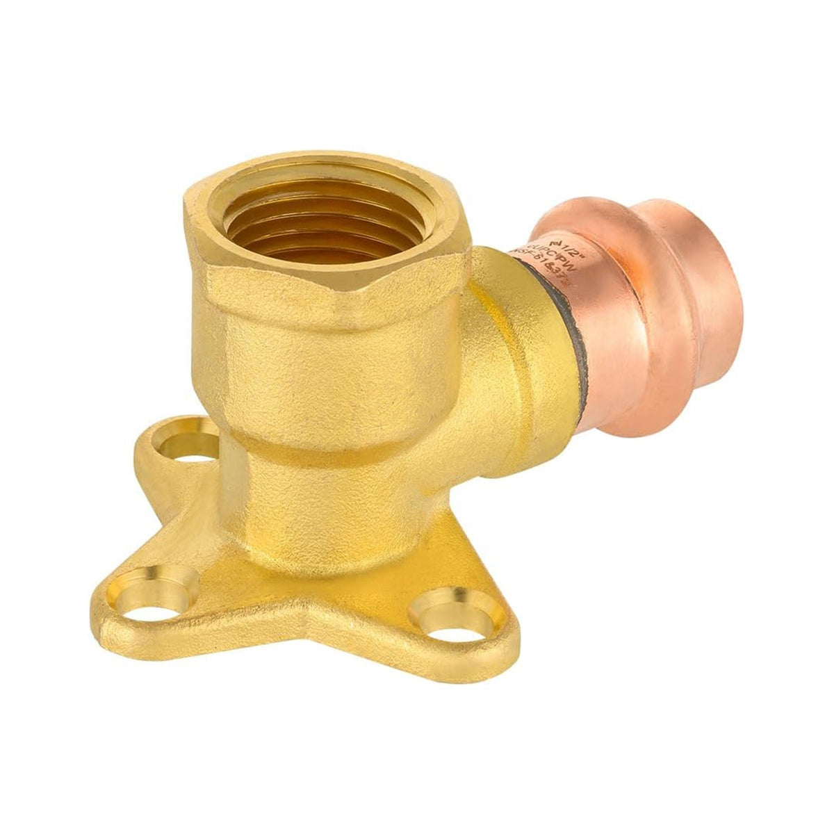 30 Pcs 1/2" Press Copper Drop Ear Elbow (Lead Free)