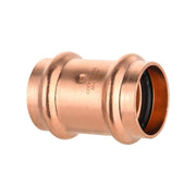 1" Press Copper Coupling w/Stop (Lead Free)