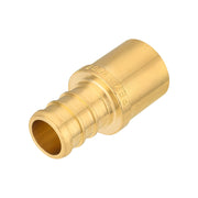 30 Pcs PEX-B Crimp 1/2" PEX x 1/2" Male Copper Sweat Adapter (Lead Free)