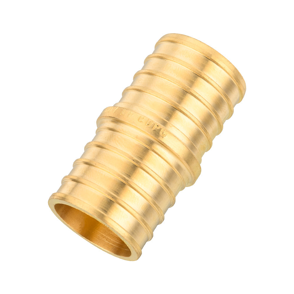 30 Pcs PEX-B Crimp 1" PEX x 1" PEX Coupling (Lead Free)