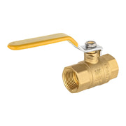 3/4" FNPT Ball Valve, Yellow (Lead Free)