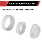 1-1/4" PVC FIP Union