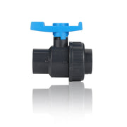 1/2" PVC Single Union Ball Valve SCH 40/80, Threaded