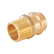30 Pcs 3/4" Press x 3/4" Male Brass Adapter (Lead Free)