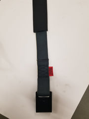 1" Black Aramid Fiber Webbing - PRICE PER FT| BLACK