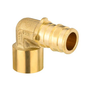 PEX A Expansion 1/2" PEX x 1/2" Female Sweat F1960Elbow (Lead Free)