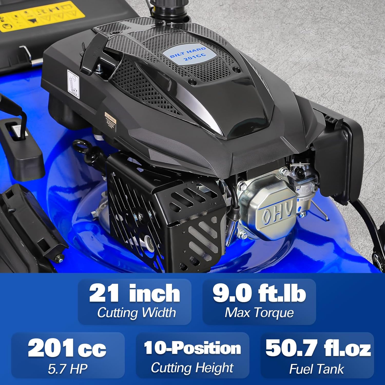 BILT HARD Push Lawn Mower - Thumbnail 2