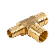 30 Pcs PEX-B Crimp 3/4" PEX x 1/2" PEX x 3/4" PEX Reducing Tee (Lead Free)