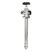 1/2" Push Fit x 3/4" Hose Bibb, 8" Anti Siphon Frost Free Sillcock