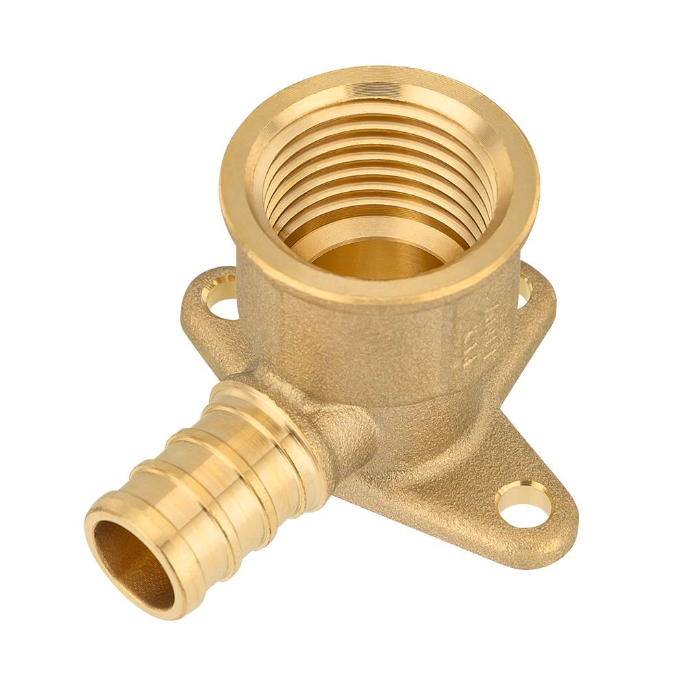 PEX-B Crimp 1/2" PEX x 1/2" Drop Ear Elbow (Lead Free)