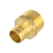 PEX-B Crimp 3/4" PEX x 1" Male Threaded Adapter (Lead Free)