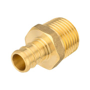 30 Pcs PEX-B Crimp 1/2" PEX x 1/2" Male Threaded Adapter (Lead Free)