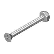 2 in Dura-Stilts Flat Head Machine Screw w/ Nut
