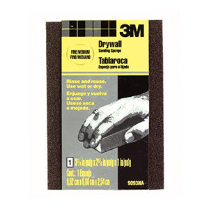2 in x 3 in 3M Drywall Sanding Sponge - Fine/Medium