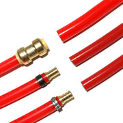 3/4" 100ft, 50ft x 2, PEX-B Pipe, Red & Blue & Cutter