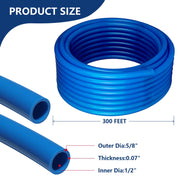 1/2" 300ft PEX-B Pipe (Blue & Cutter)