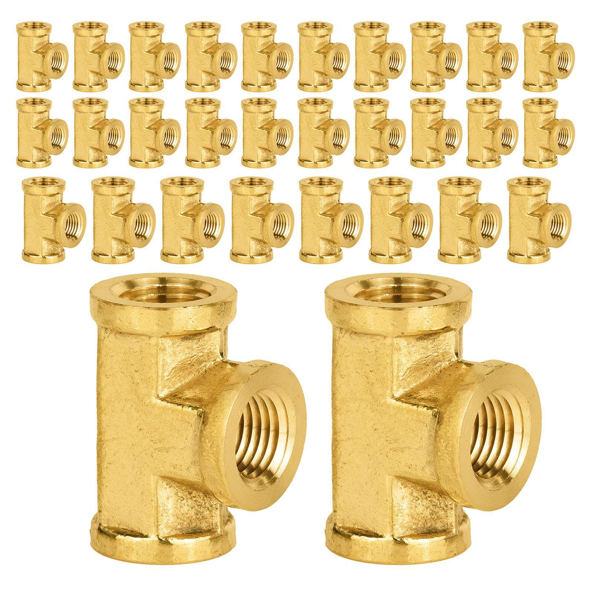30 Pcs 1/4" Female NPT Tee