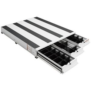 ITEMIZER Van Drawer Unit, Lateral, 49in x 36in x 6.75in - 317-3
