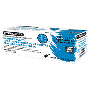 .31 MIL Clear Painter's Plastic - 9' X 400'