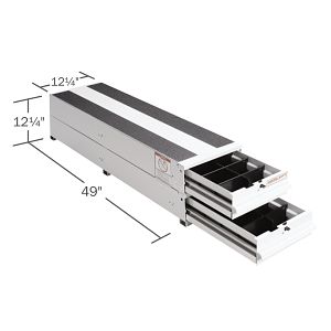 ITEMIZER Van Drawer Unit, Stacked, 49in x 12.25in x 12.25in - 326-3 product image