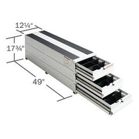 ITEMIZER Van Drawer Unit, Stacked, 49in x 12.25in x 17.75in - 327-3 product image