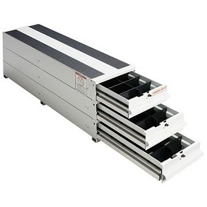 ITEMIZER Van Drawer Unit, Stacked, 49in x 12.25in x 17.75in - 327-3