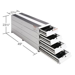 ITEMIZER Van Drawer Unit, Stacked, 49in x 12.25in x 23.5in - 328-3 product image