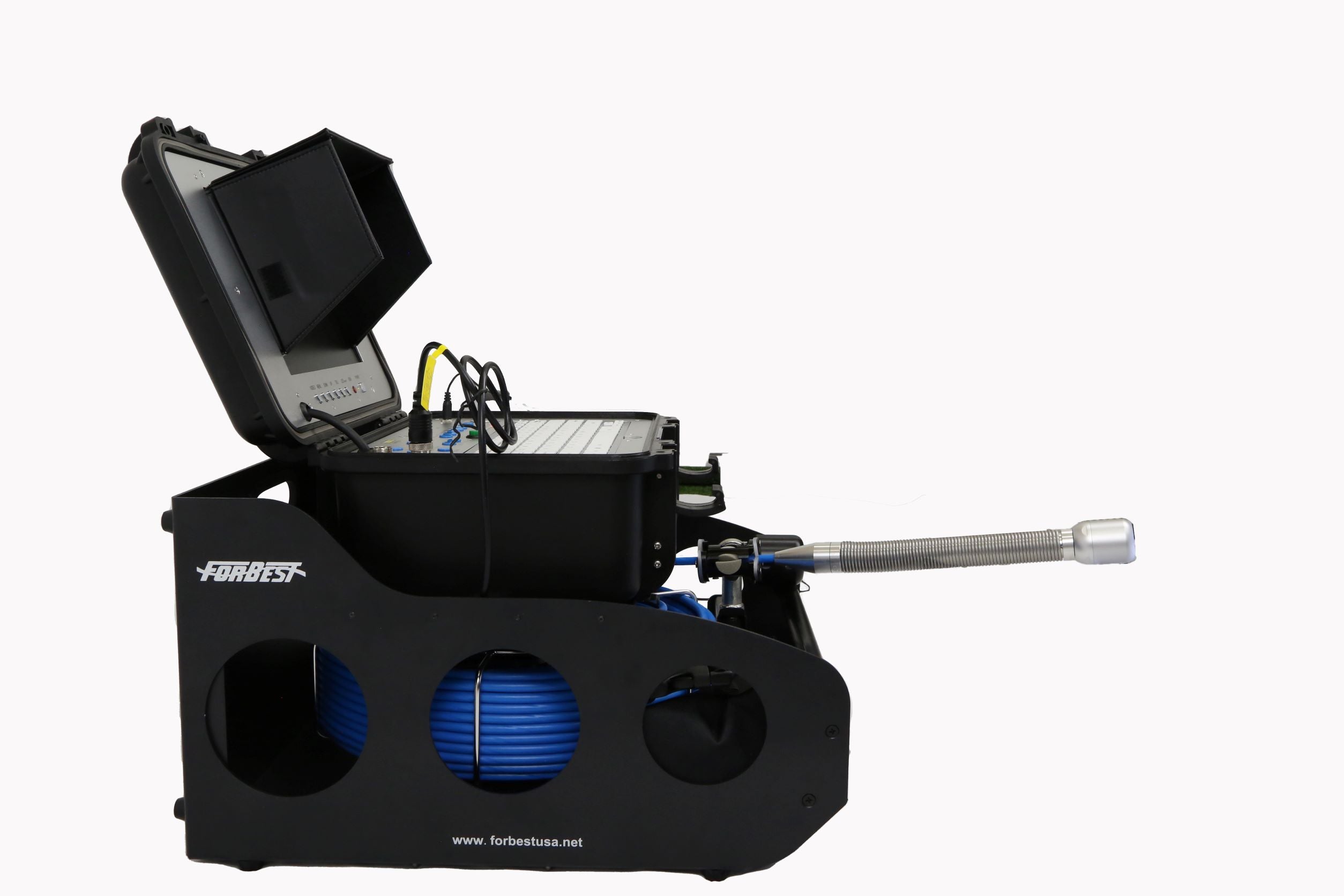 Series Portable Pipeline Inspection Camera With Catch Base Reel & 130 Ft. Cable