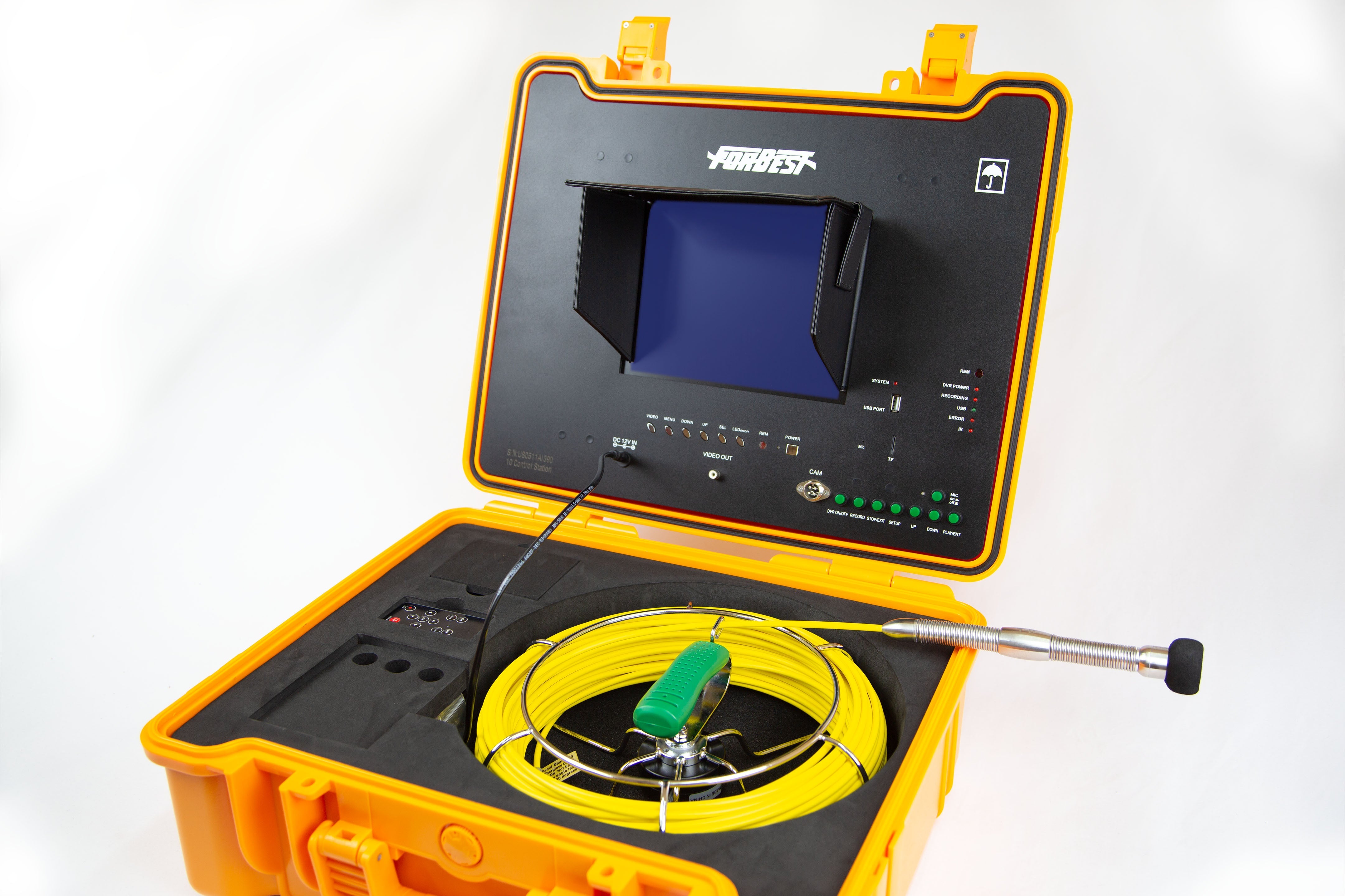 Luxury Portable 4188M/4188H Drain & Sewer Camera With 130 Ft. Cable