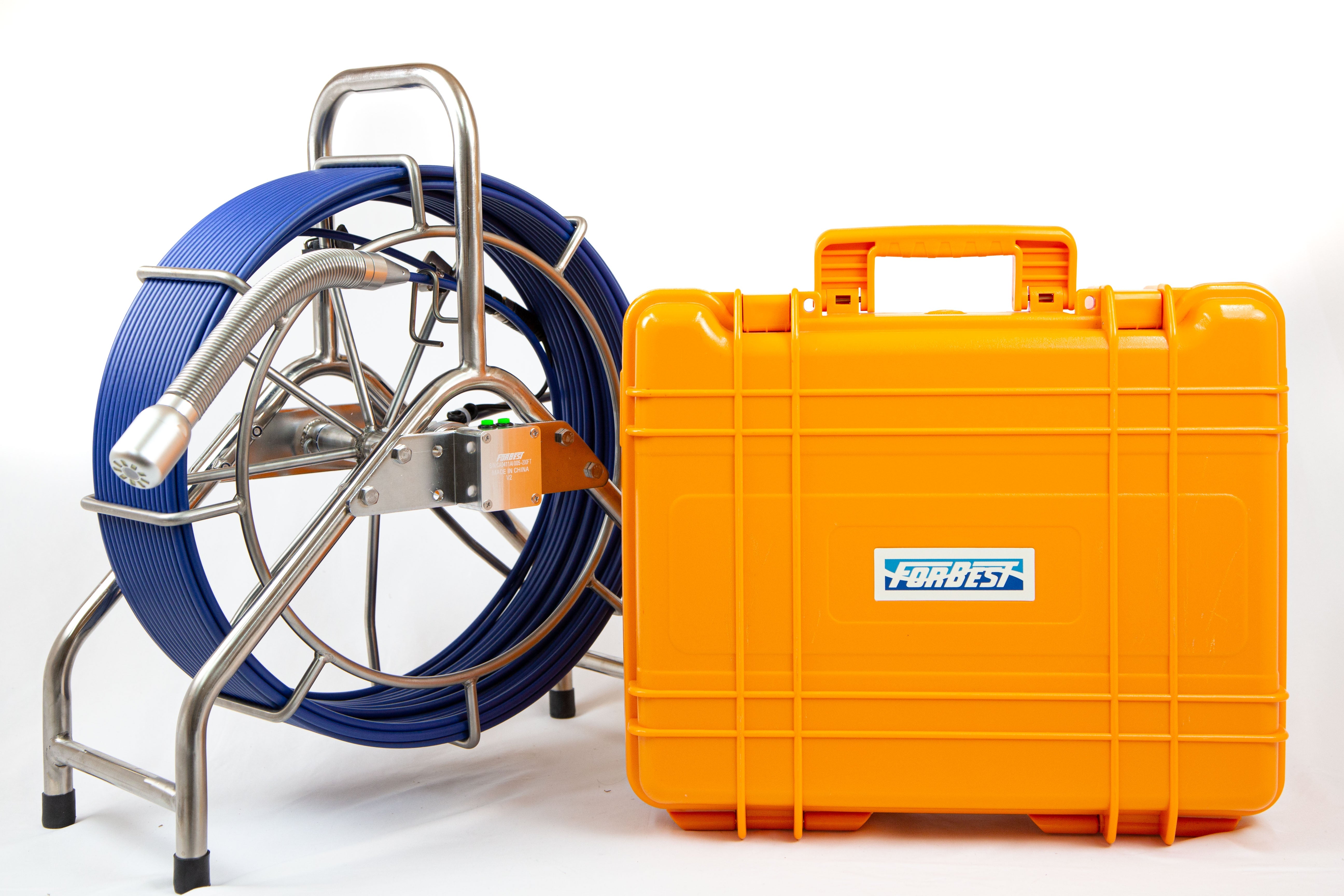 Mid Range 3388Mt Sewer Camera With 200Ft Cable And Footage Counter
