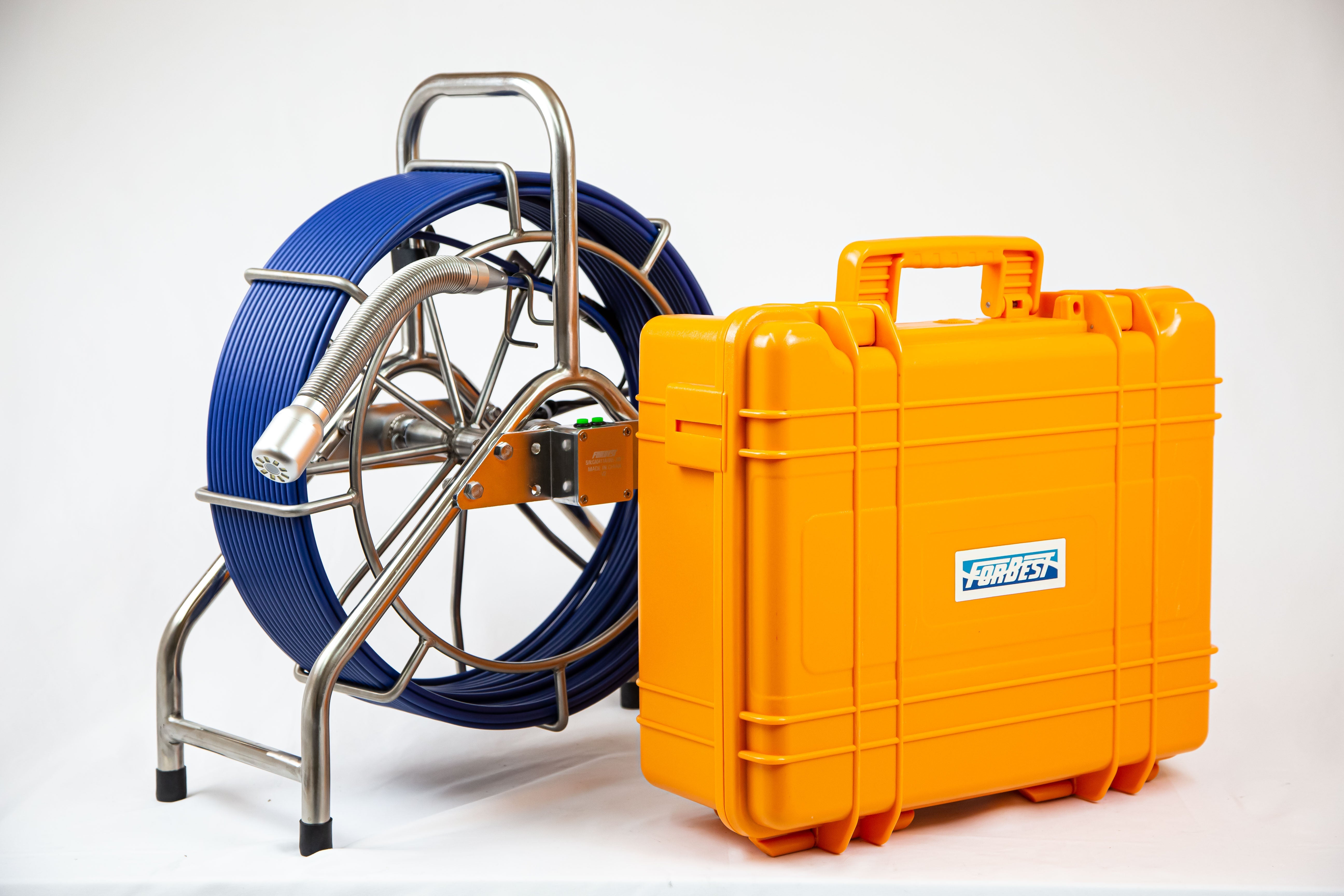 Mid Range 3388Mt Sewer Camera With 200Ft Cable And Footage Counter