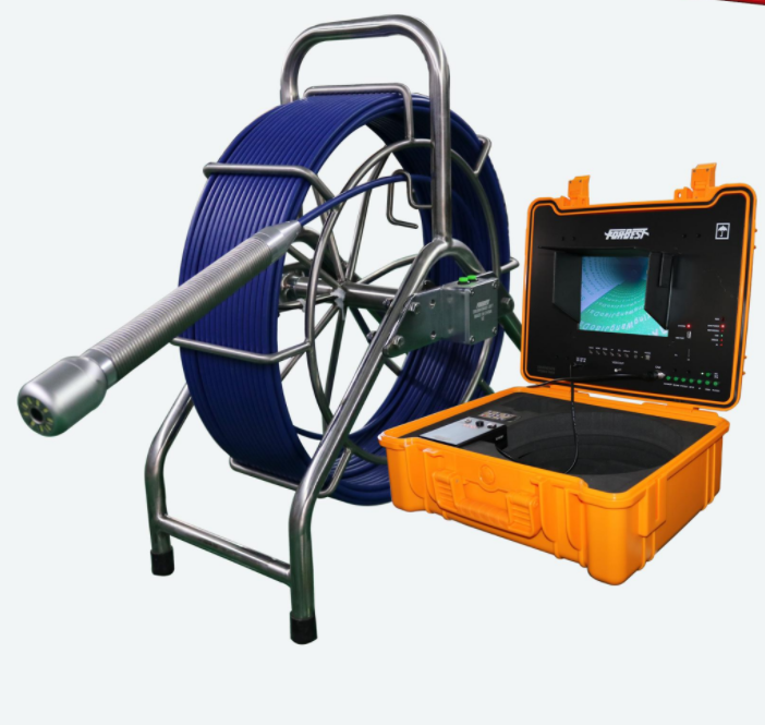Mid Range 3388Mt Sewer Camera With 200Ft Cable And Footage Counter