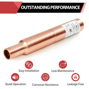 3/4" Sweat Straight MIP Copper Water Hammer Arrestor