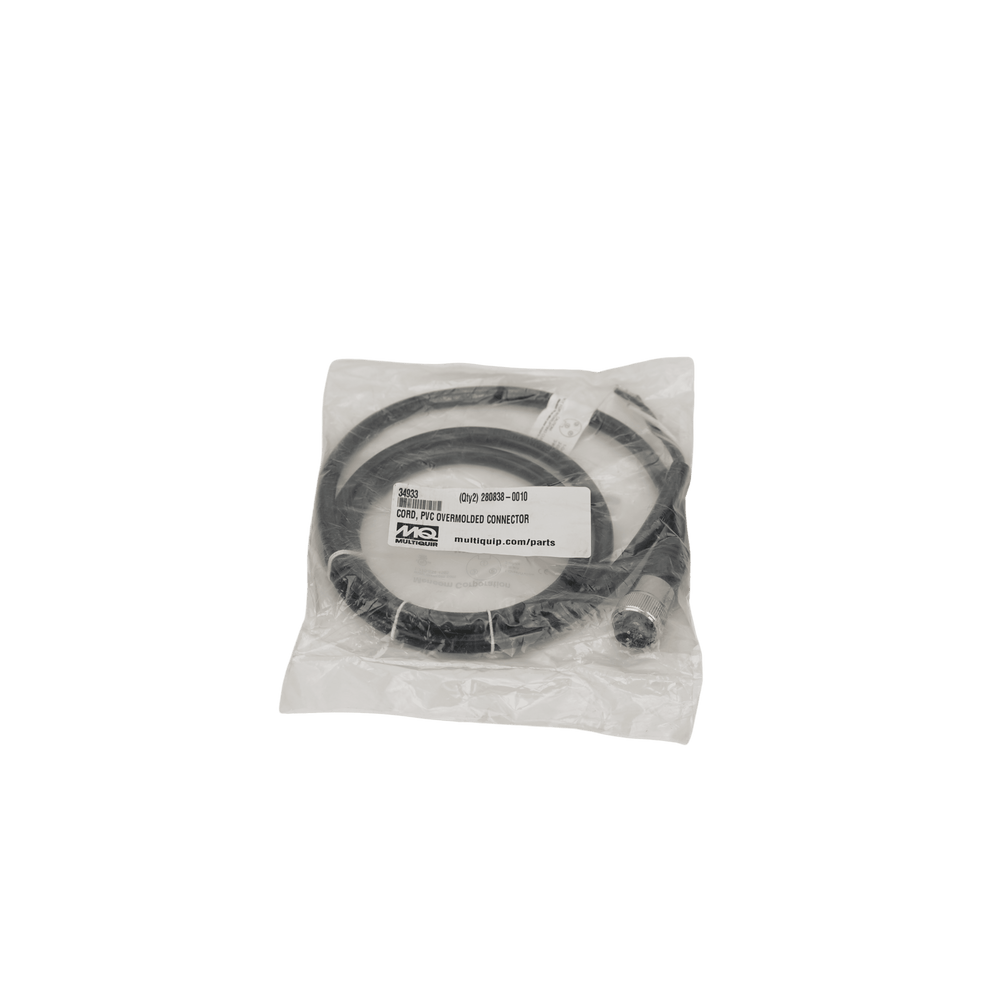 Multiquip PVS Overmolderd Connector Cord 34933