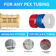PEX-B Crimp Coupling female Sweat 3/4" PEX x 3/4" FSW (Lead Free)