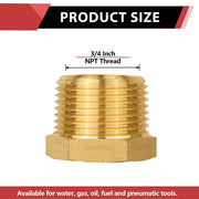 30 Pcs 3/4" Plug